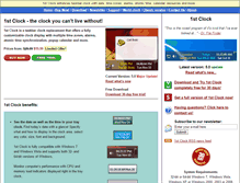 Tablet Screenshot of 1stclock.com